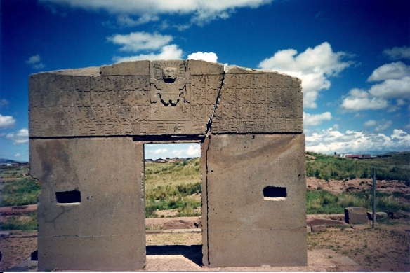 Portal do Sol - Templo de Kalasasaya, Bolívia