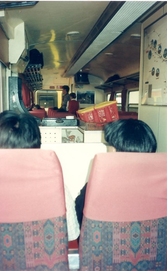 Interior do trem